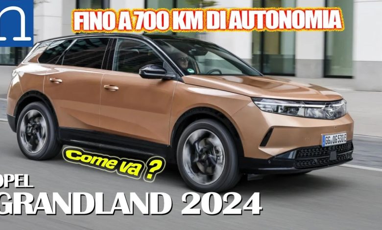 Opel Grandland Elettrica video prova