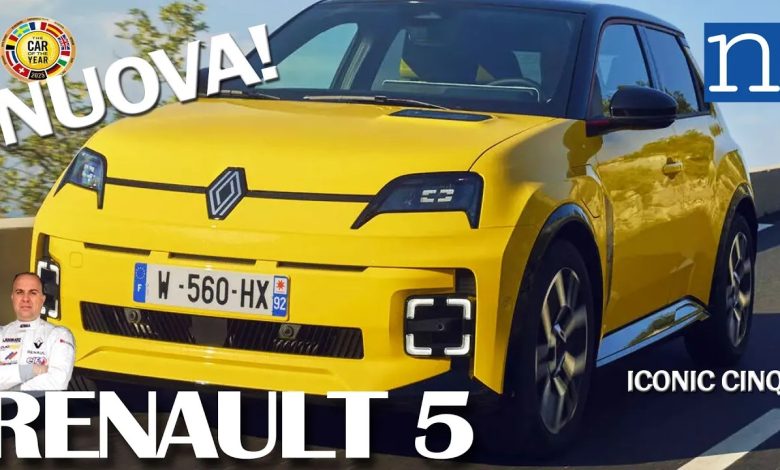 Renault 5 elettrica video prova