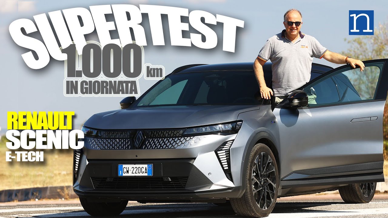 VIDEO prova Renault Scenic E-Tech Esprit Alpine