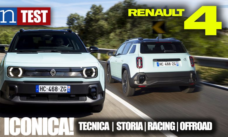 Renault 4 video prova