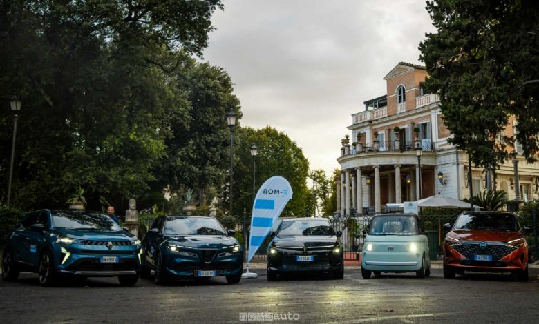 Rom-E si svolge dal 10 al 12 ottobre 2025, tra Viale delle Magnolie (Villa Borghese) e Ponte Milvio