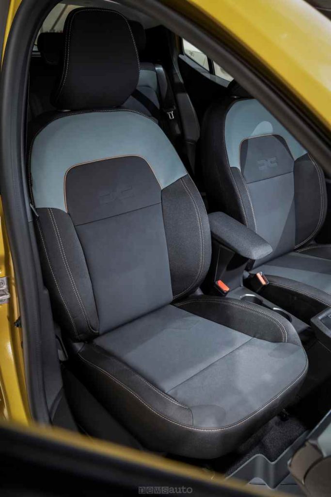  sedili nuova Dacia Sandero Stepway 2026