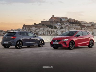 Seat Ibiza 2026 vista anteriore e posteriore