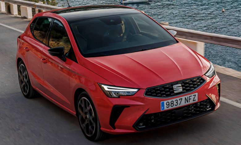 Seat Ibiza 2026 vista anteriore in movimento