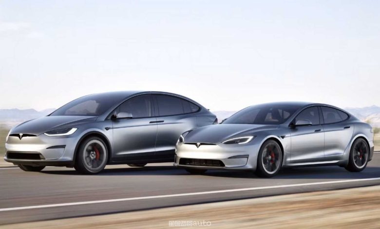 Tesla Model S e Model X, restyling