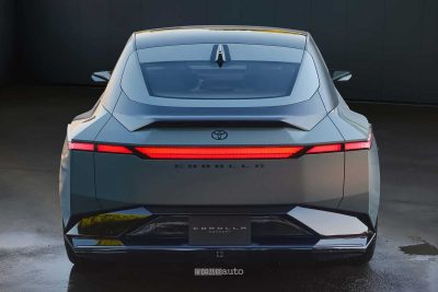 Toyota Corolla Concept posteriore