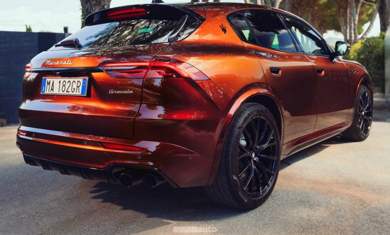 Maserati Grecale Tributo Il Bruciato posteriore 3/4