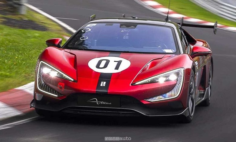 Yangwang U9 Xtreme record al Nurburgring