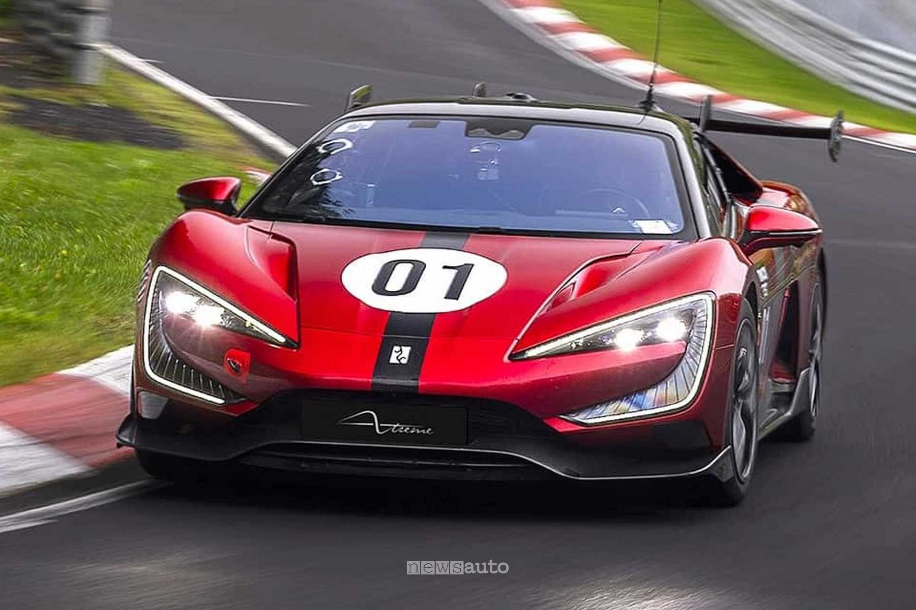 Yangwang U9 Xtreme record al Nurburgring