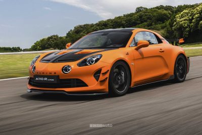 Alpine A110 R Ultime in pista a Le Mans