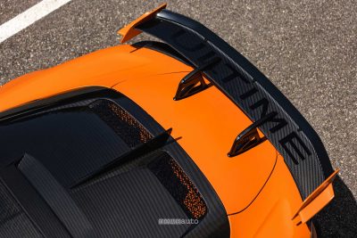 Alpine A110 R Ultime spoiler posteriore in carbonio