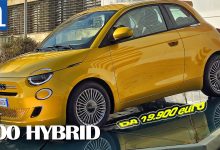 Fiat 500 Hybrid video prova