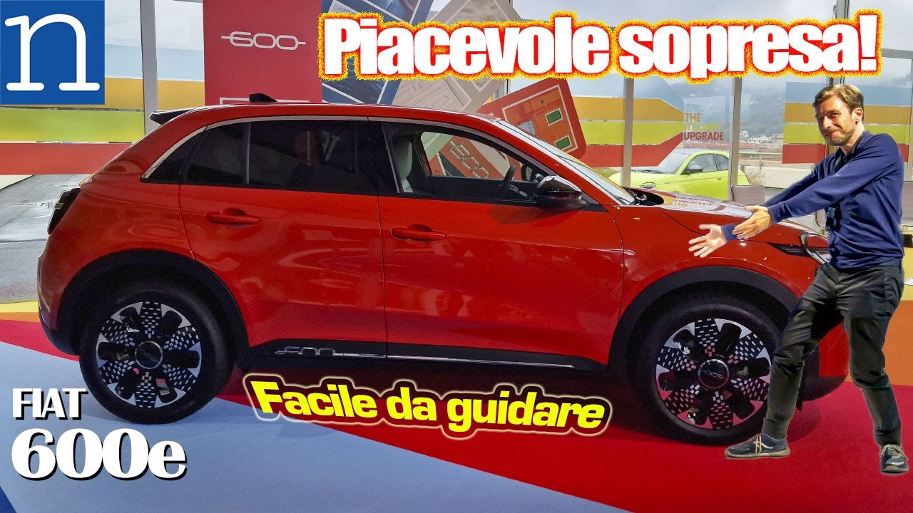 VIDEO Prova Fiat 600 elettrica