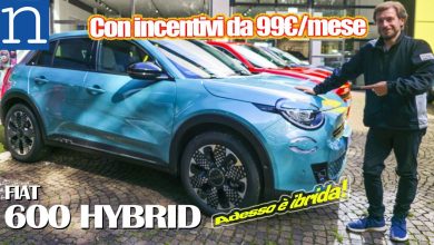 Fiat 600 hybrid video prova