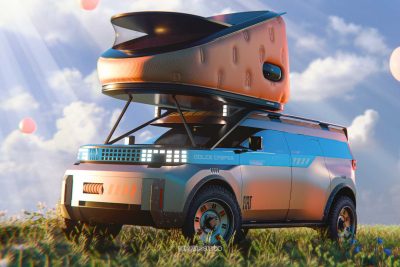 Fiat Concept Dolce Camper anteriore 3/4