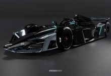 Formula E Gen4 anteriore 3/4