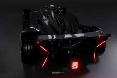 Formula E Gen4 alettone posteriore