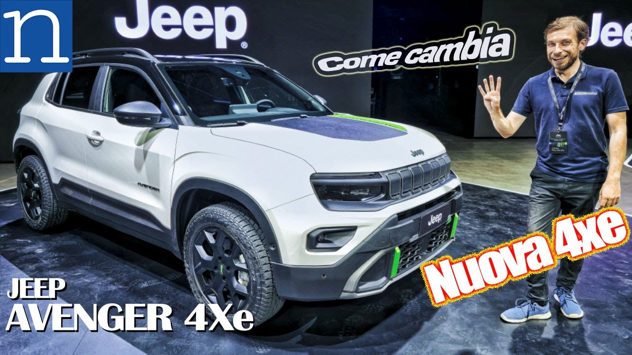 VIDEO Jeep Avenger 4xe