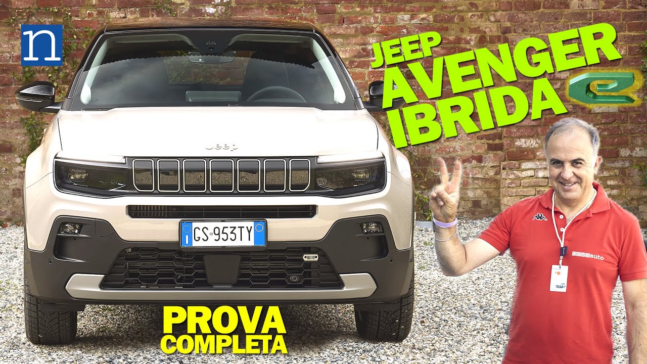 VIDEO prova Jeep Avenger e-Hybrid