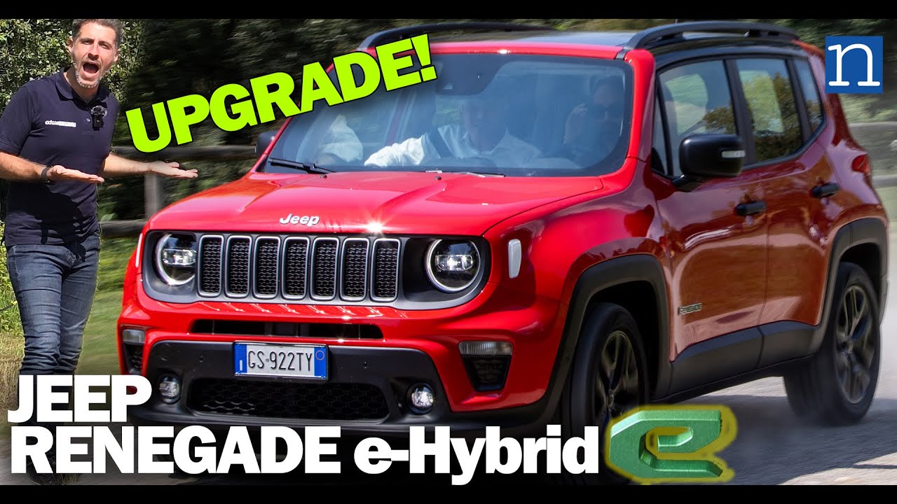 VIDEO prova Jeep Renegade e-Hybrid