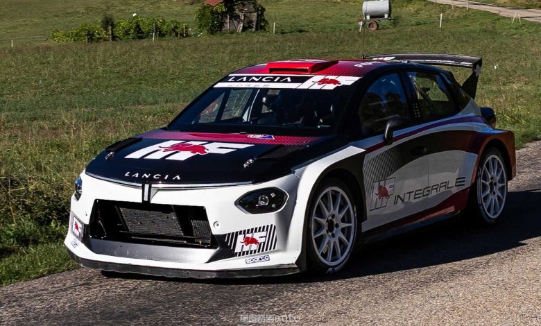 Lancia Ypsilon Rally2 HF Integrale test su strada