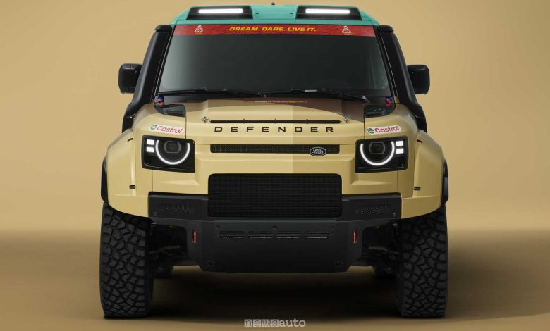 Land Rover Defender Dakar D7X-R frontale