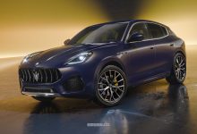 Maserati Grecale Lumina Blu anteriore 3/4