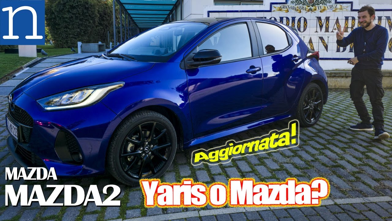 VIDEO prova Mazda Mazda2 Full Hybrid