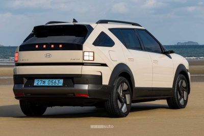 Nuova Hyundai Nexo posteriore 3/4