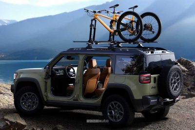 Nuova Jeep Recon Moab posteriore 3/4