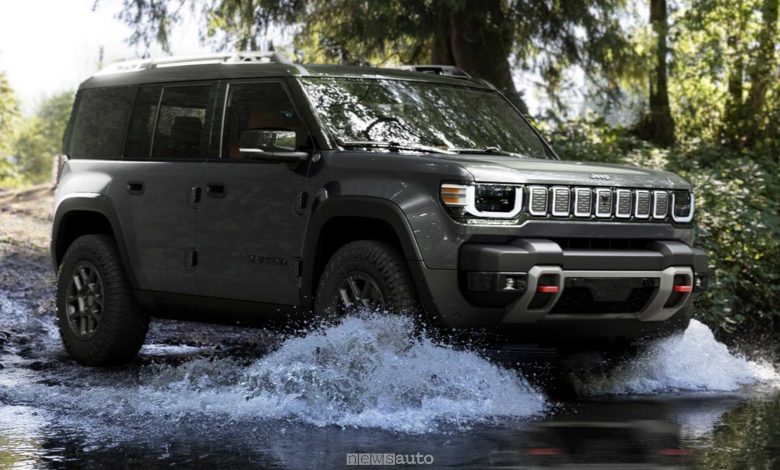 Nuova Jeep Recon Moab in off road