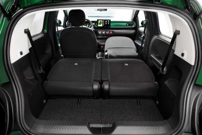 Renault Twingo E-Tech-Electric Techno Vert Absolu bagagliaio