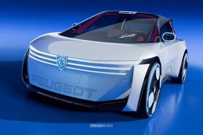 Peugeot Polygon Concept anteriore 3/4