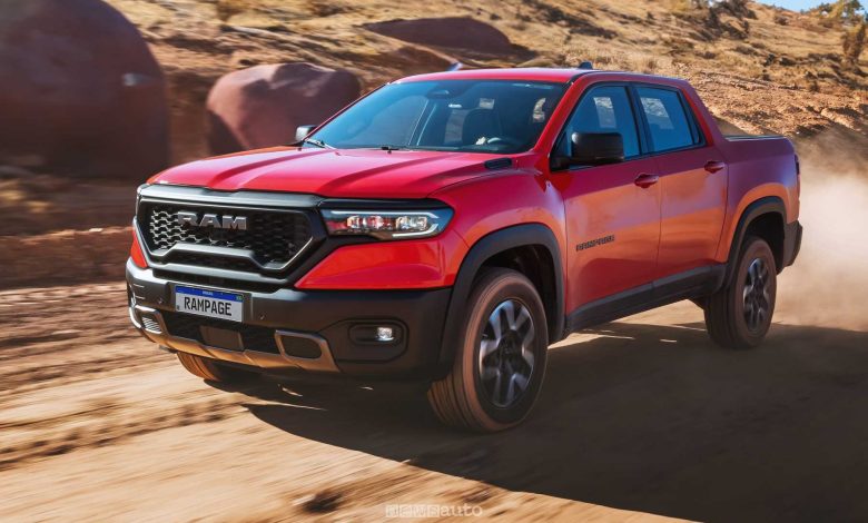 RAM Rampage Rebel in off road