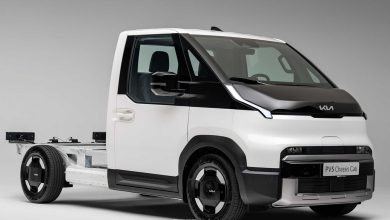 Kia PV5 Chassis Cab anteriore 3/4