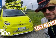 Abarth 500e video prova