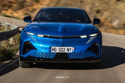 Alpine A390 GT su strada