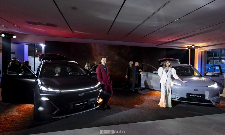 Nuova concessionaria Geely a Roma in via della Magliana 297