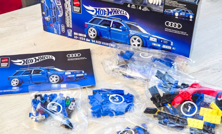 Mattel Brick Shop Audi RS2