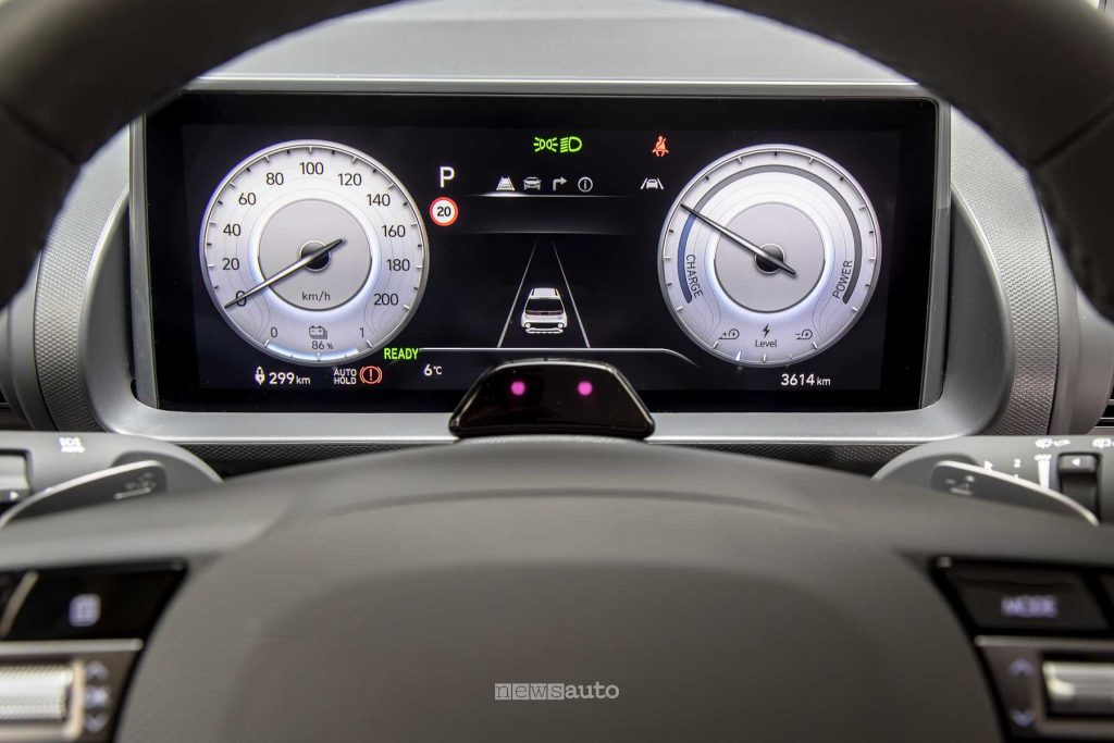 Hyundai Inster Cross display quadro strumenti