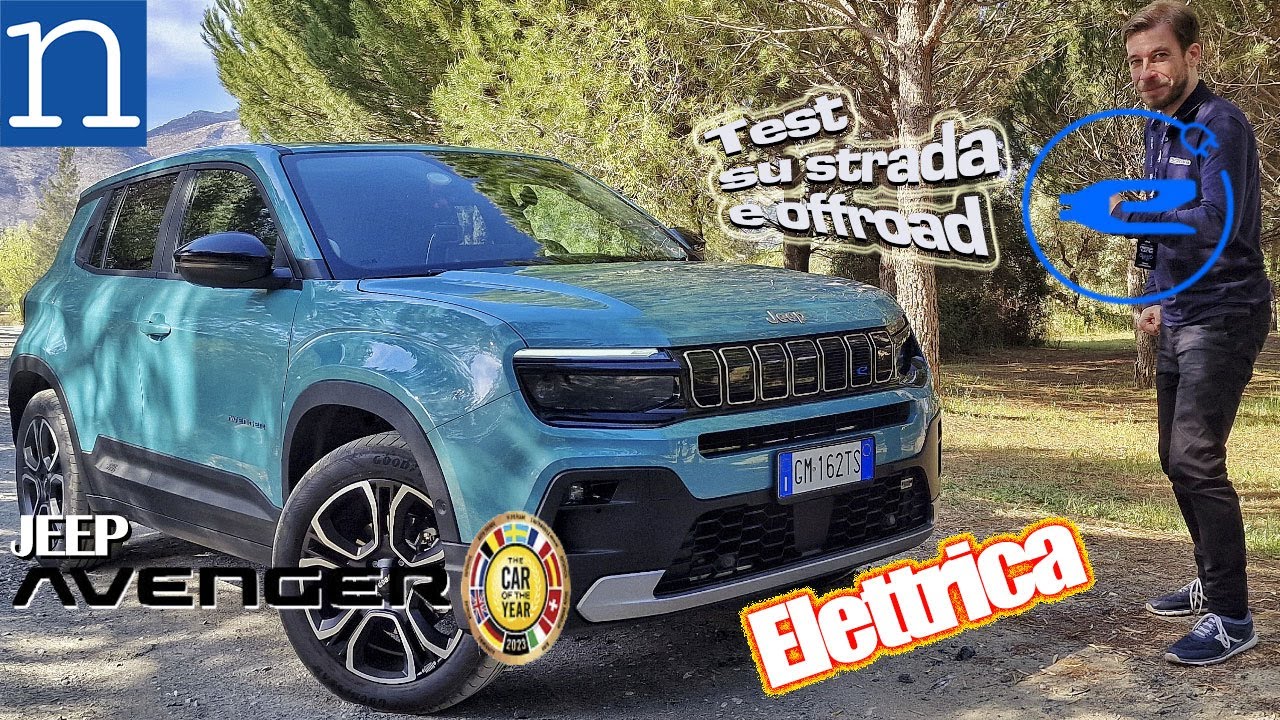 VIDEO prova Jeep Avenger elettrica