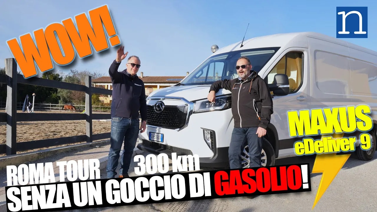 VIDEO prova Maxus eDeliver 9