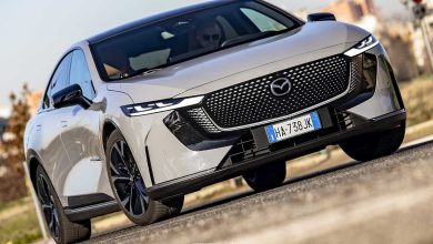 Mazda 6e test su strada