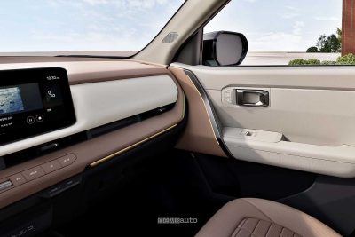 Kia Seltos plancia, rivestimento portiera passeggero