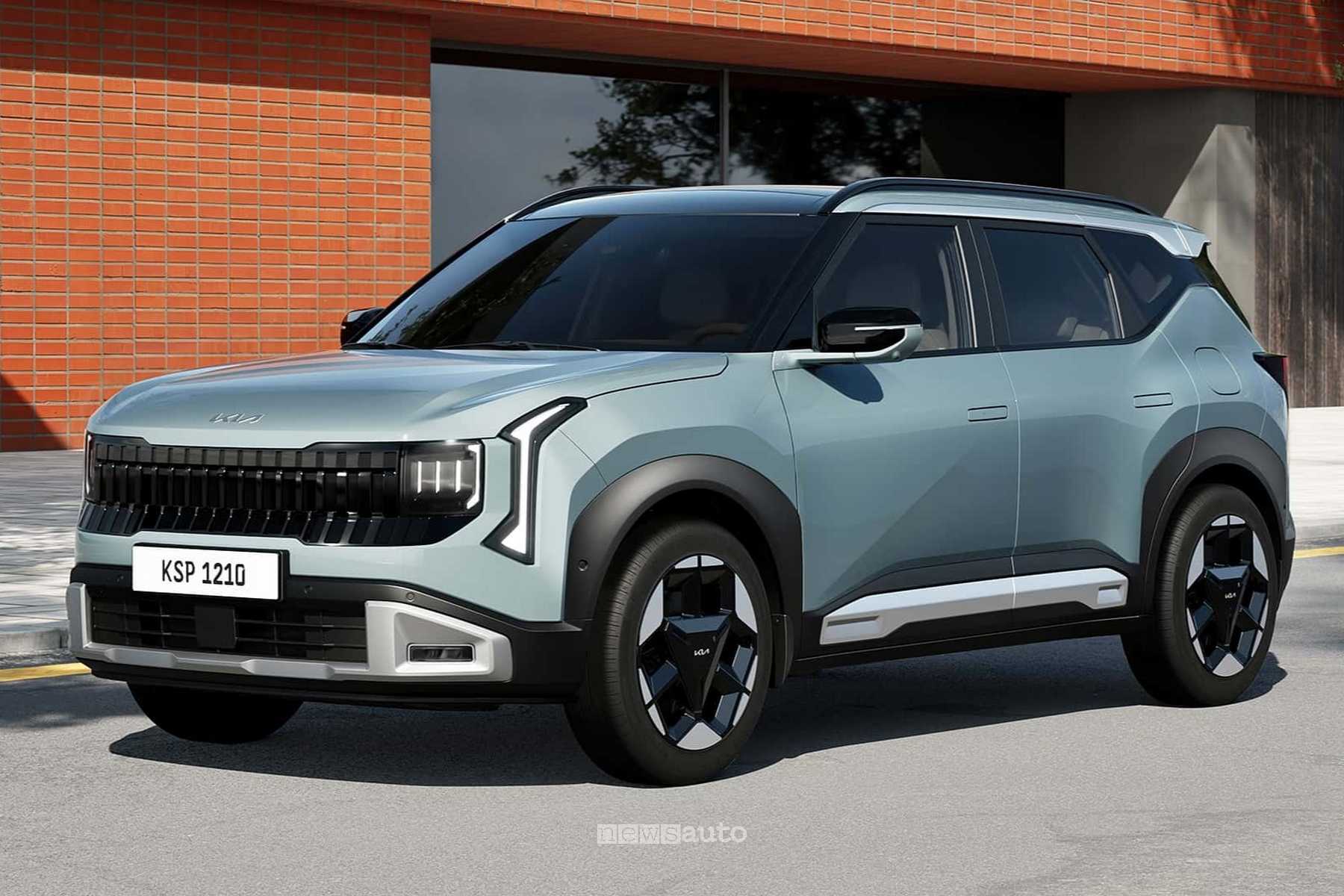 Kia Seltos anteriore 3/4