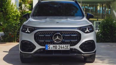 Nuova Mercedes GLB frontale