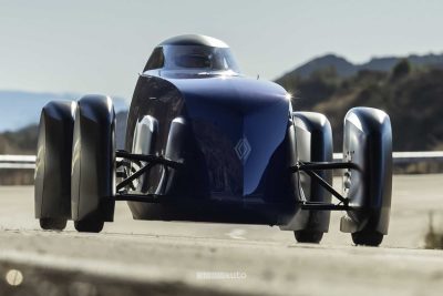 Renault Filante Record 2025 in pista