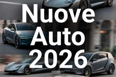 Nuove auto 2026