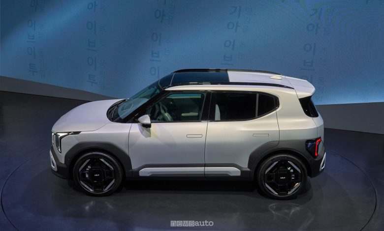 Kia EV2 GT-Line fiancata