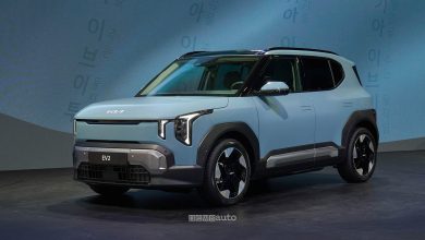 Kia EV2 3/4 anteriore